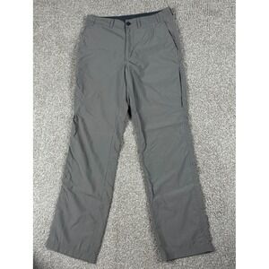 Exofficio Pants Mens 30 Gray Lightweight Performance Hiking Outdoors Camp *31x31